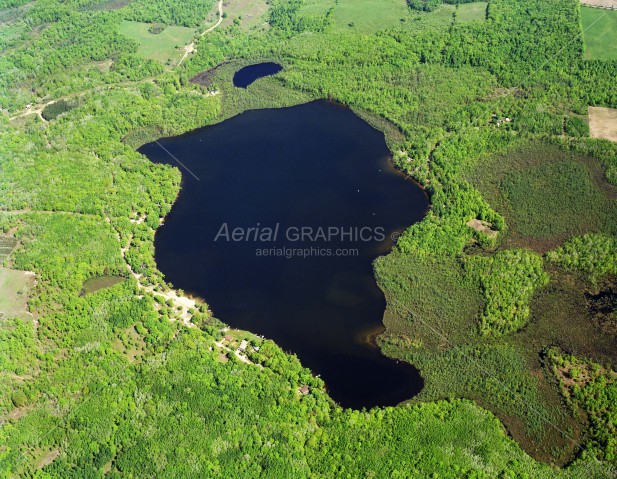 Youngs Lake in Mecosta County, Michigan
